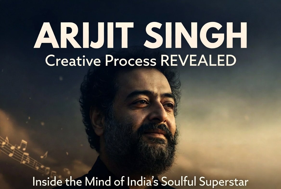 Arijit Singh's Creative Process REVEALED Inside the Mind of India's Soulful Superstar