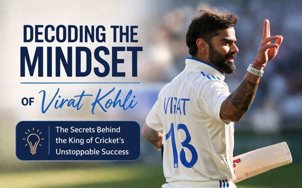 Decoding the Mindset of Virat Kohli: The Secrets Behind the King of Cricket’s Unstoppable Success