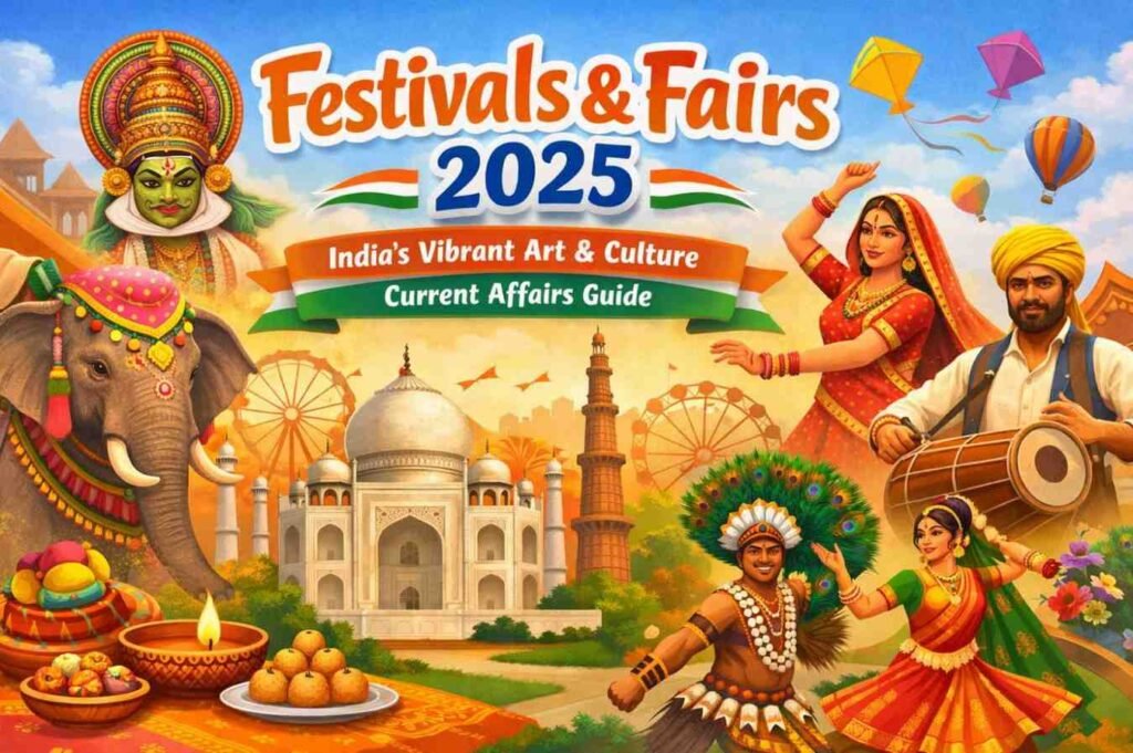 Festivals and Fairs 2025: India’s Vibrant Art & Culture Current Affairs Guide