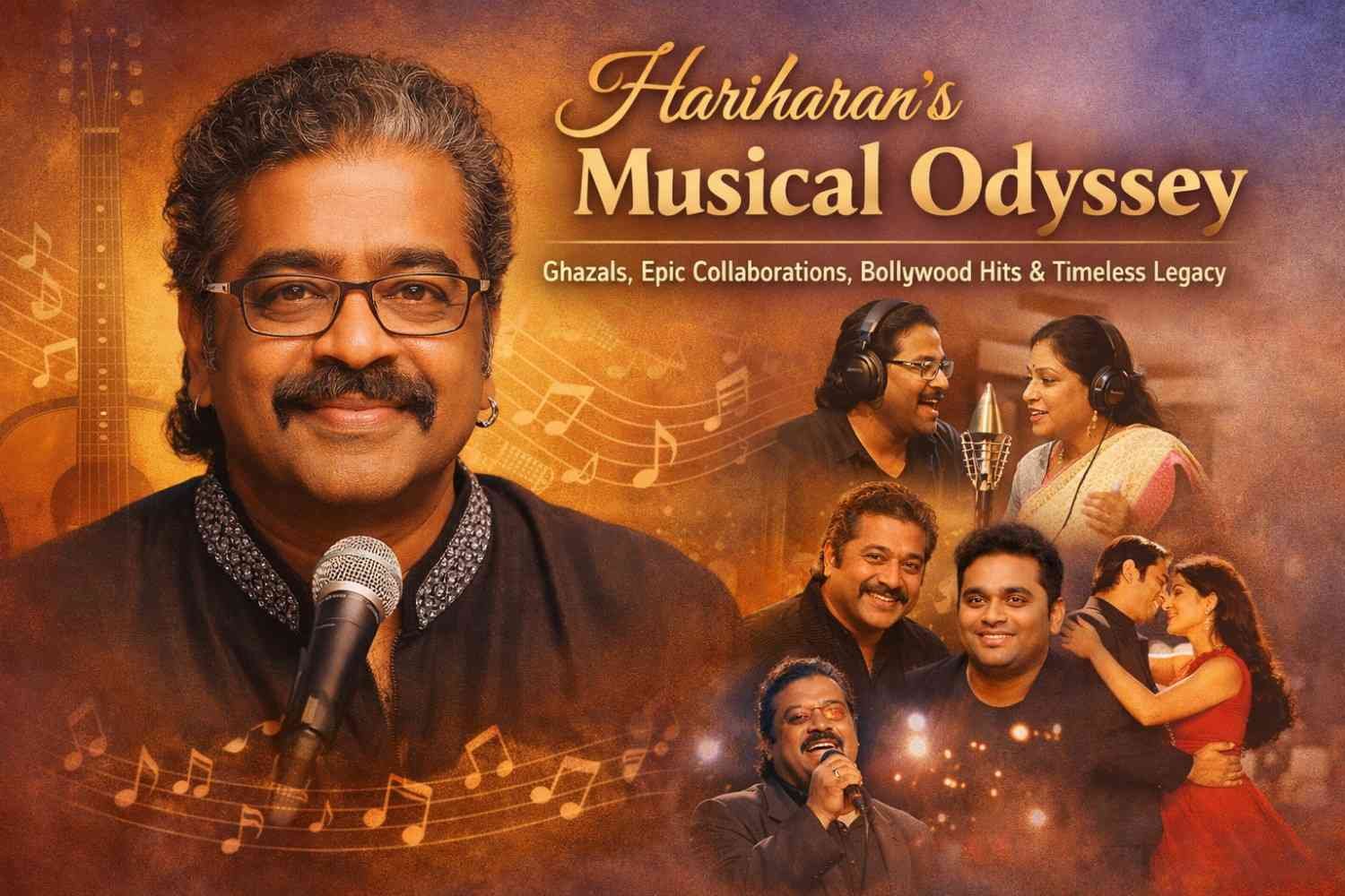 Hariharan’s Musical Odyssey: Ghazals, Epic Collaborations, Bollywood Hits & Timeless Legacy