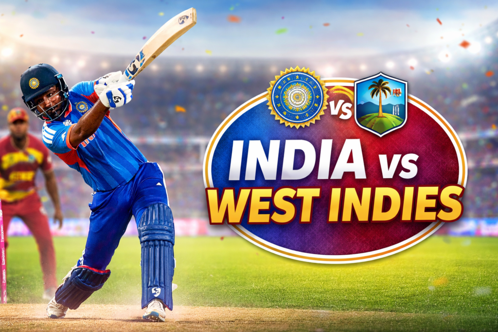 India vs West Indies match was very exciting
