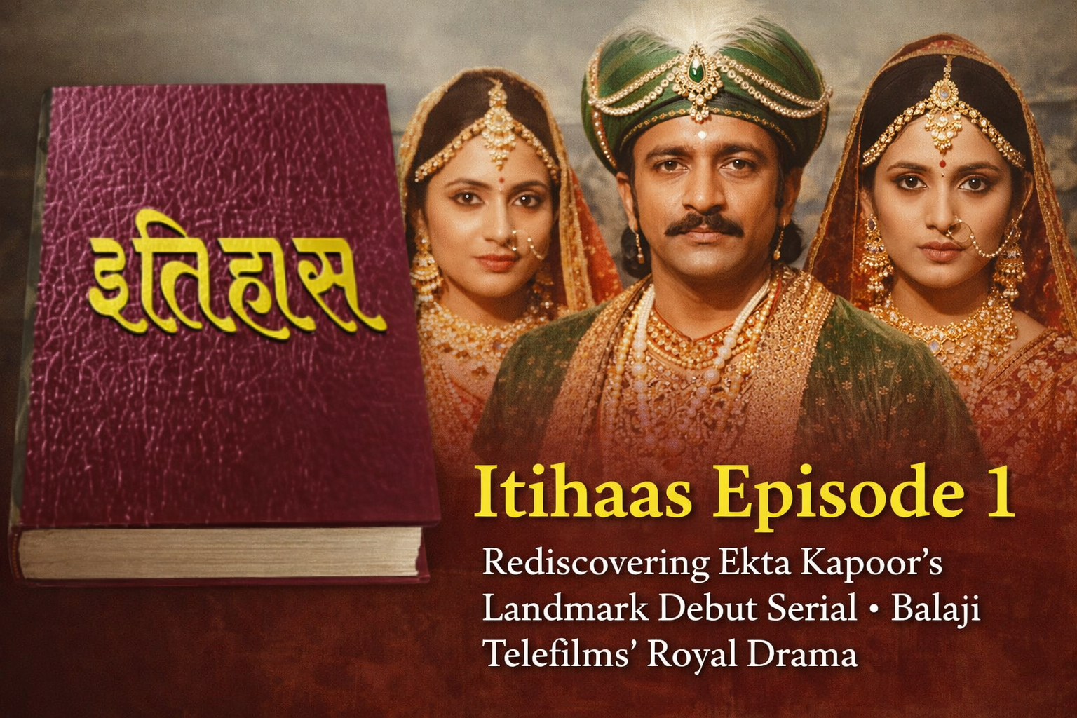 Itihaas Episode 1 Rediscovering Ekta Kapoor’s Landmark Debut Serial – Balaji Telefilms’ Royal Drama