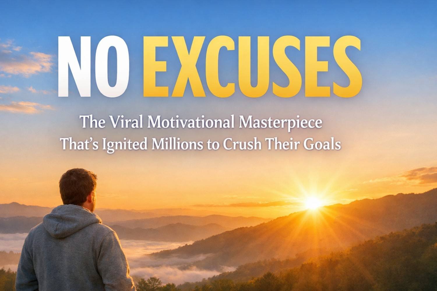 NO EXCUSES: The Viral Motivational Masterpiece That’s Ignited Millions to Crush Their Goals