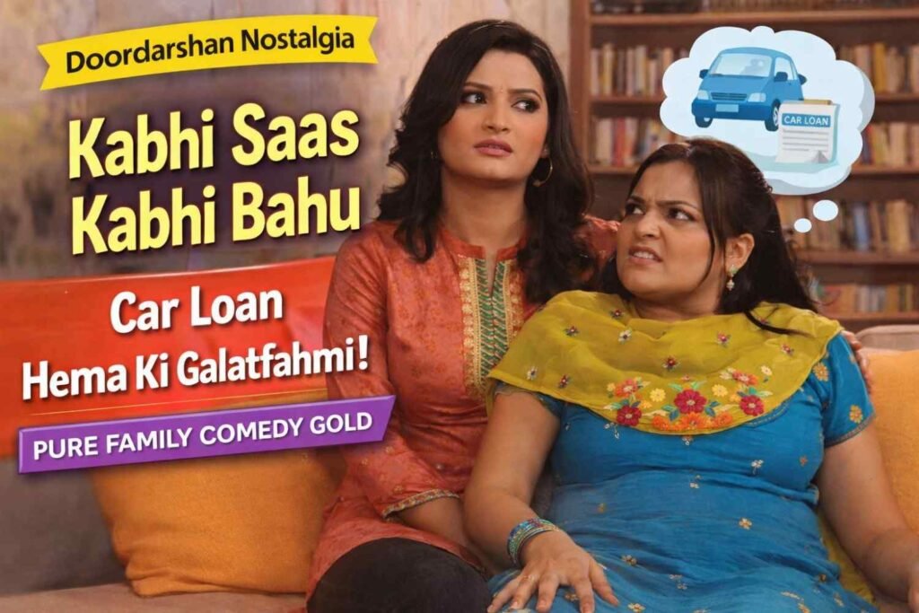 Reliving Doordarshan Nostalgia: Kabhi Saas Kabhi Bahu – “Car Loan Hema Ki Galatfahmi” Brings Pure Family Comedy Gold