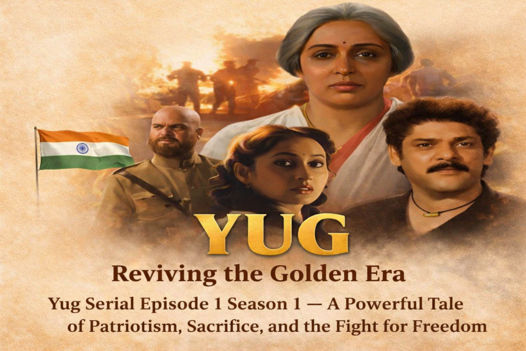 Reviving the Golden Era: Yug Serial Episode 1 Season 1 – A Powerful Tale of Patriotism, Sacrifice, and the Fight for Freedom