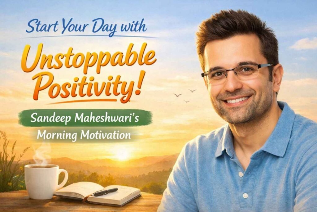 Start Your Day with Unstoppable Positivity: Sandeep Maheshwari’s Morning Motivation