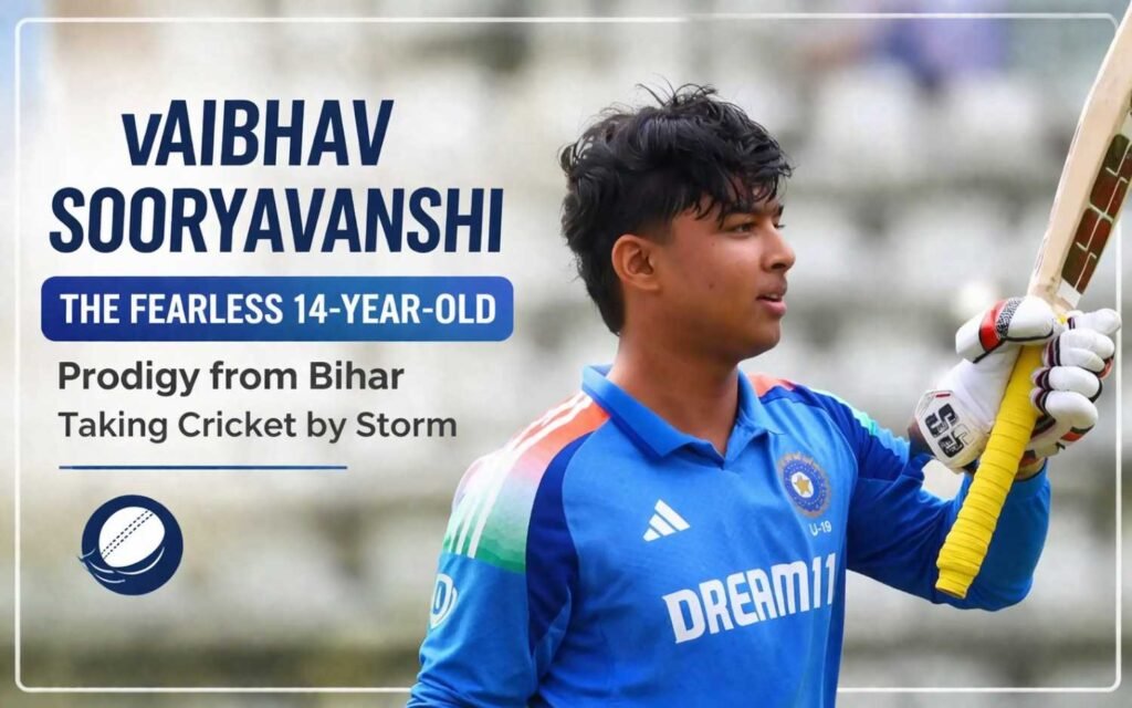 Vaibhav Sooryavanshi: The Fearless 14-Year-Old Prodigy from Bihar Taking Cricket by Storm