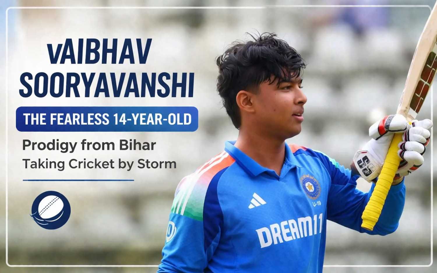 Vaibhav Sooryavanshi: The Fearless 14-Year-Old Prodigy from Bihar Taking Cricket by Storm