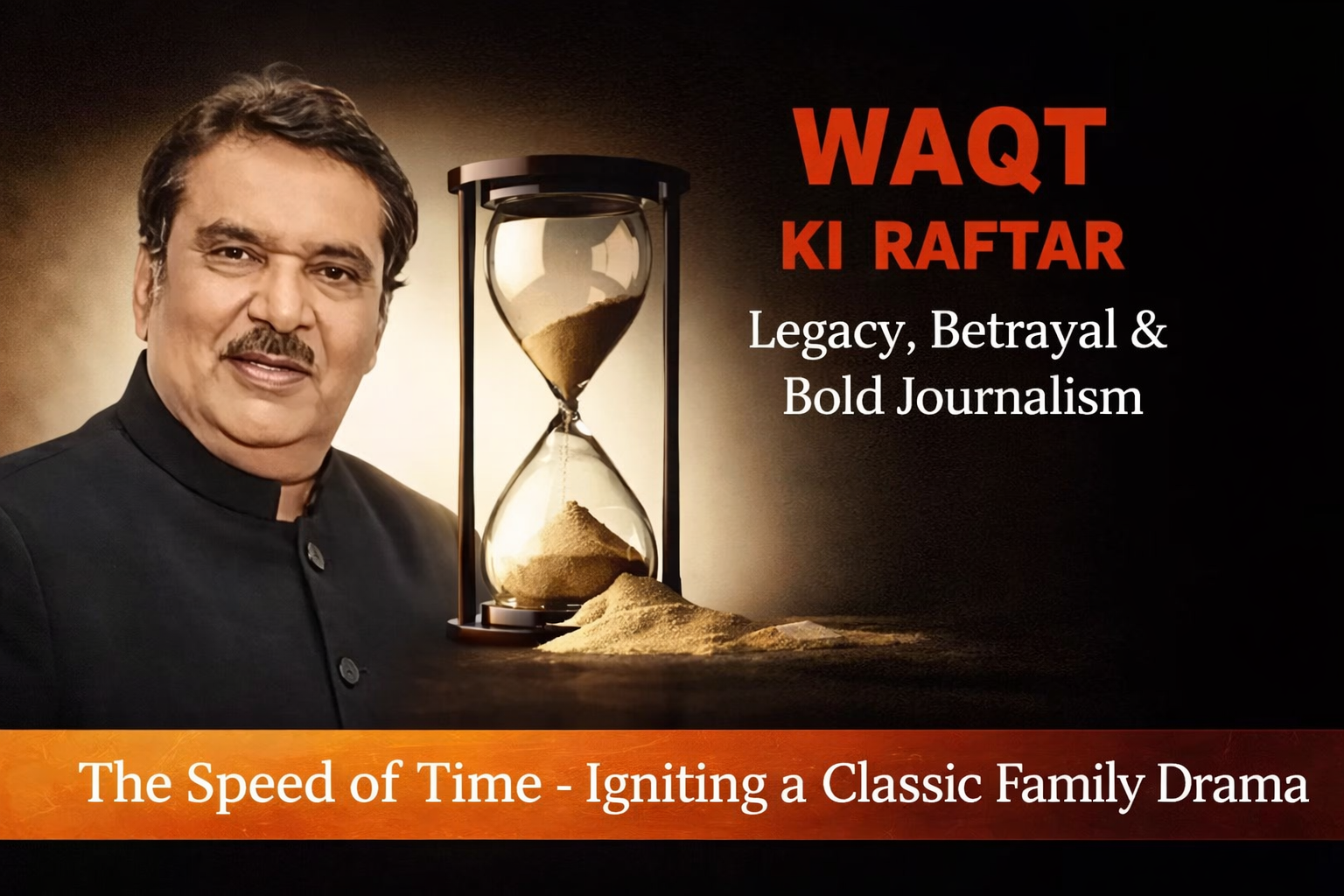Waqt Ki Raftar Serial “The Speed of Time” Ignites a Classic Family Drama of Legacy, Betrayal & Bold Journalism