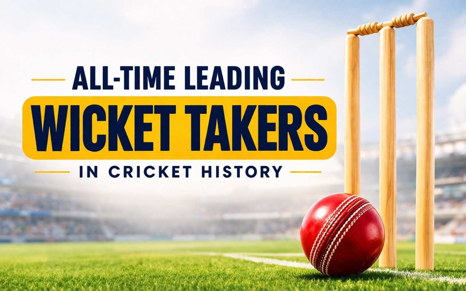 All-Time Leading Wicket Takers in Cricket History