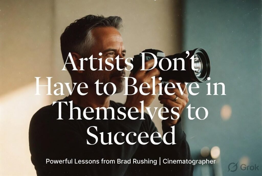 Artists Don’t Have to Believe in Themselves to Succeed: Powerful Lessons from Cinematographer Brad Rushing