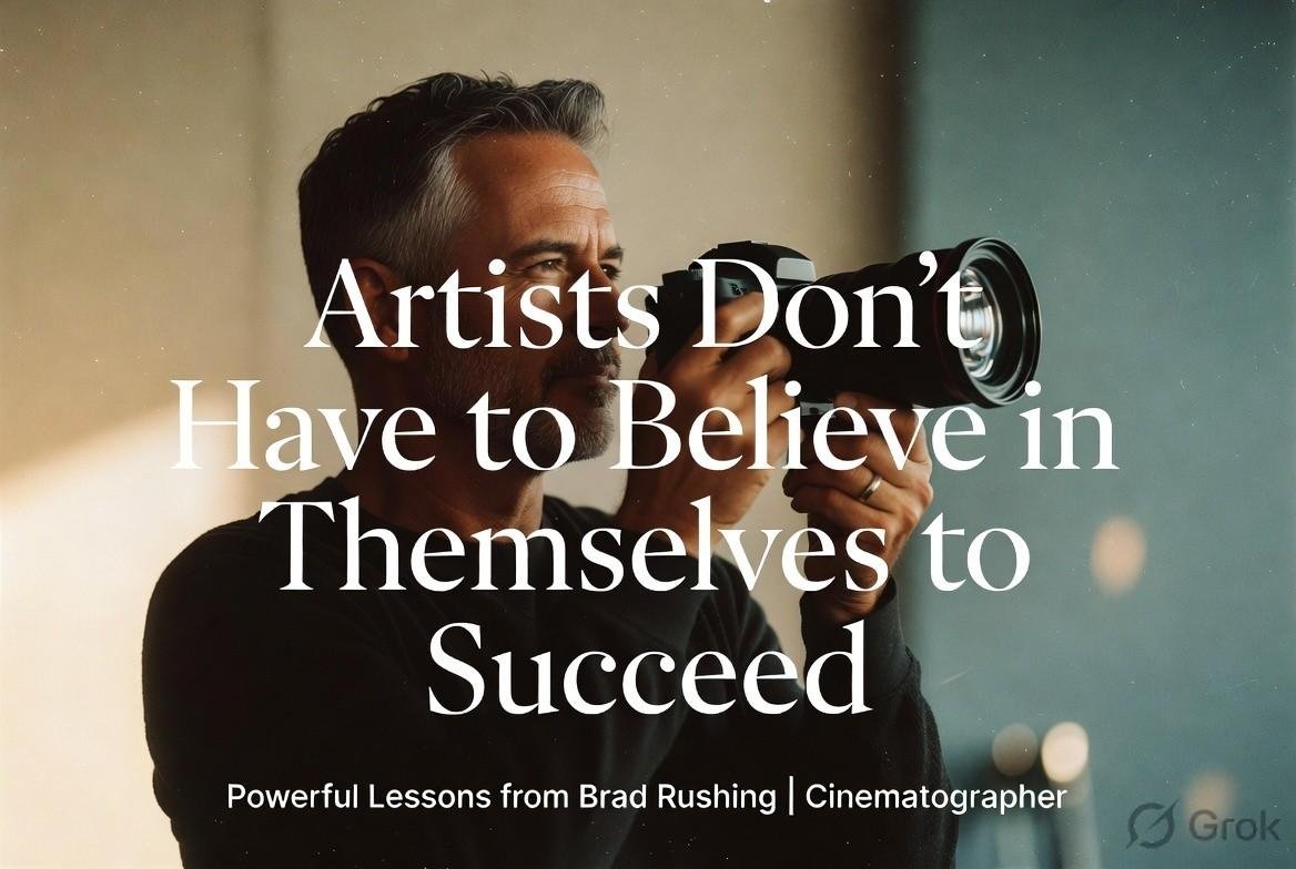 Artists Don’t Have to Believe in Themselves to Succeed: Powerful Lessons from Cinematographer Brad Rushing