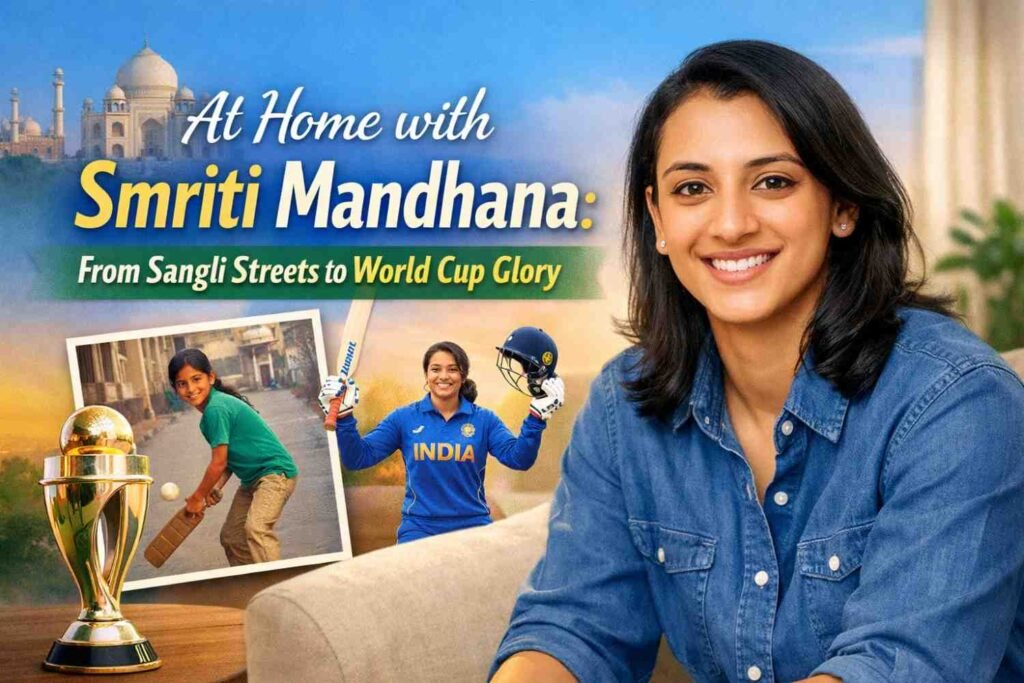 At Home with Smriti Mandhana: From Sangli Streets to World Cup Glory