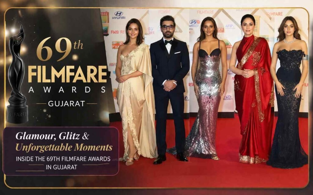 Glamour, Glitz & Unforgettable Moments: Inside the 69th Filmfare Awards in Gujarat