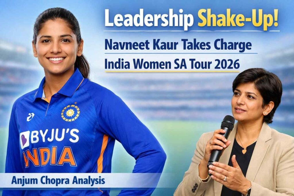 Navneet Kaur Takes Charge! Anjum Chopra Breaks Down India Women’s SA Tour 2026 & Hockey Leadership Shake-Up