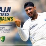 When Bhajji Shattered Australia's Pride: Harbhajan Singh's Inspirational Comeback in the 2001 India vs Australia Test Series