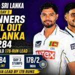 India vs Sri Lanka 1st Test Day 3: Spinners Bowl Out Sri Lanka for 284 as India Hold 178-Run Lead