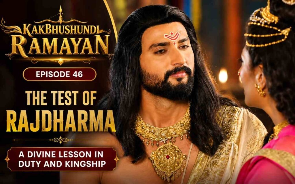 Kakbhushundi Ramayan Episode 46: The Test of Rajdharma – A Divine Lesson in Duty and Kingship