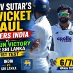 Manav Sutar's 6-Wicket Haul Powers India to 165-Run Victory Over Sri Lanka in 1st Test